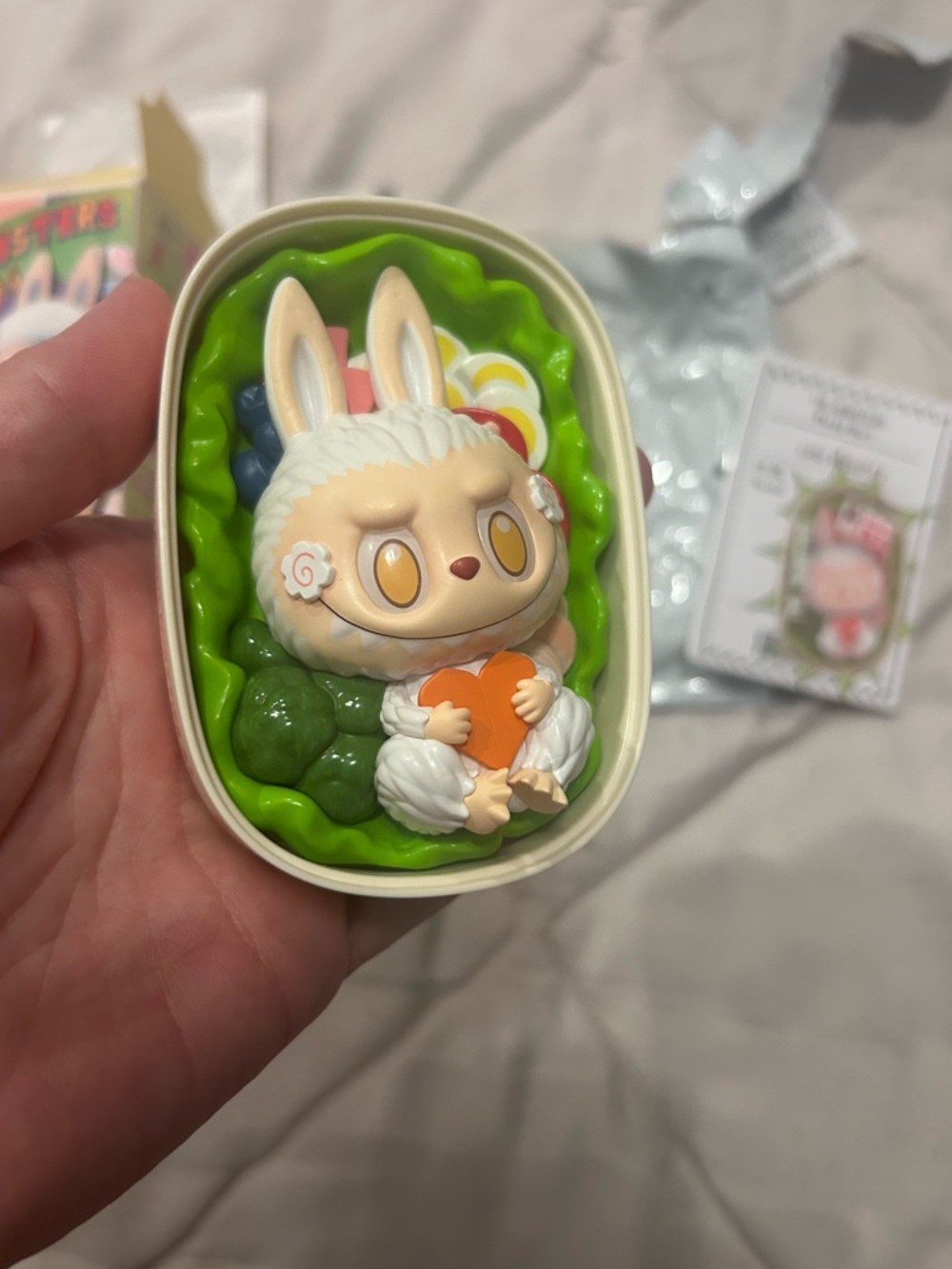 Pop Mart The Monsters Wacky Mart Labubu Figurine - Salad - Picture 5 of 8